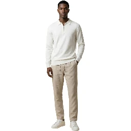 White Viscose Sweatshirt