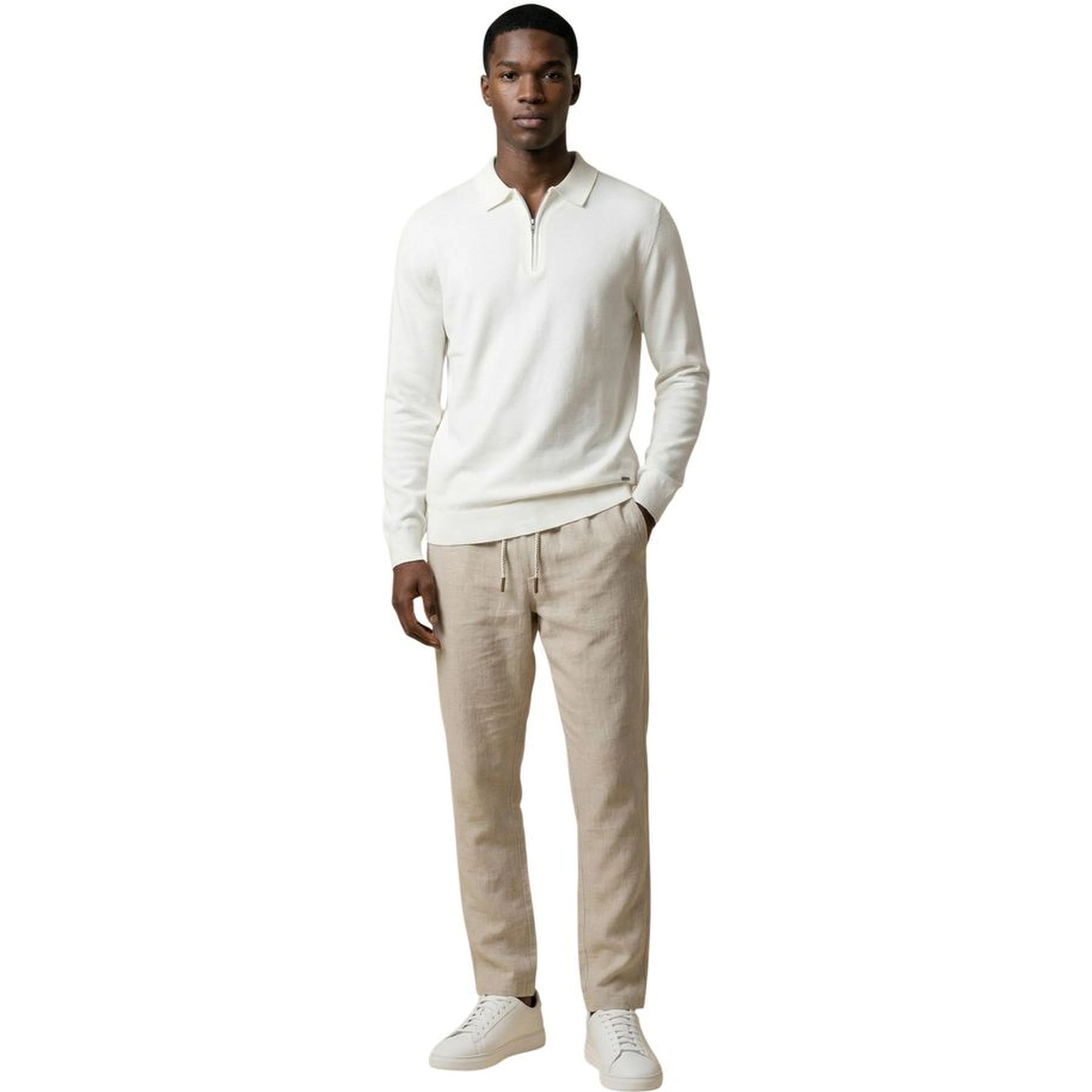 White Viscose Sweatshirt