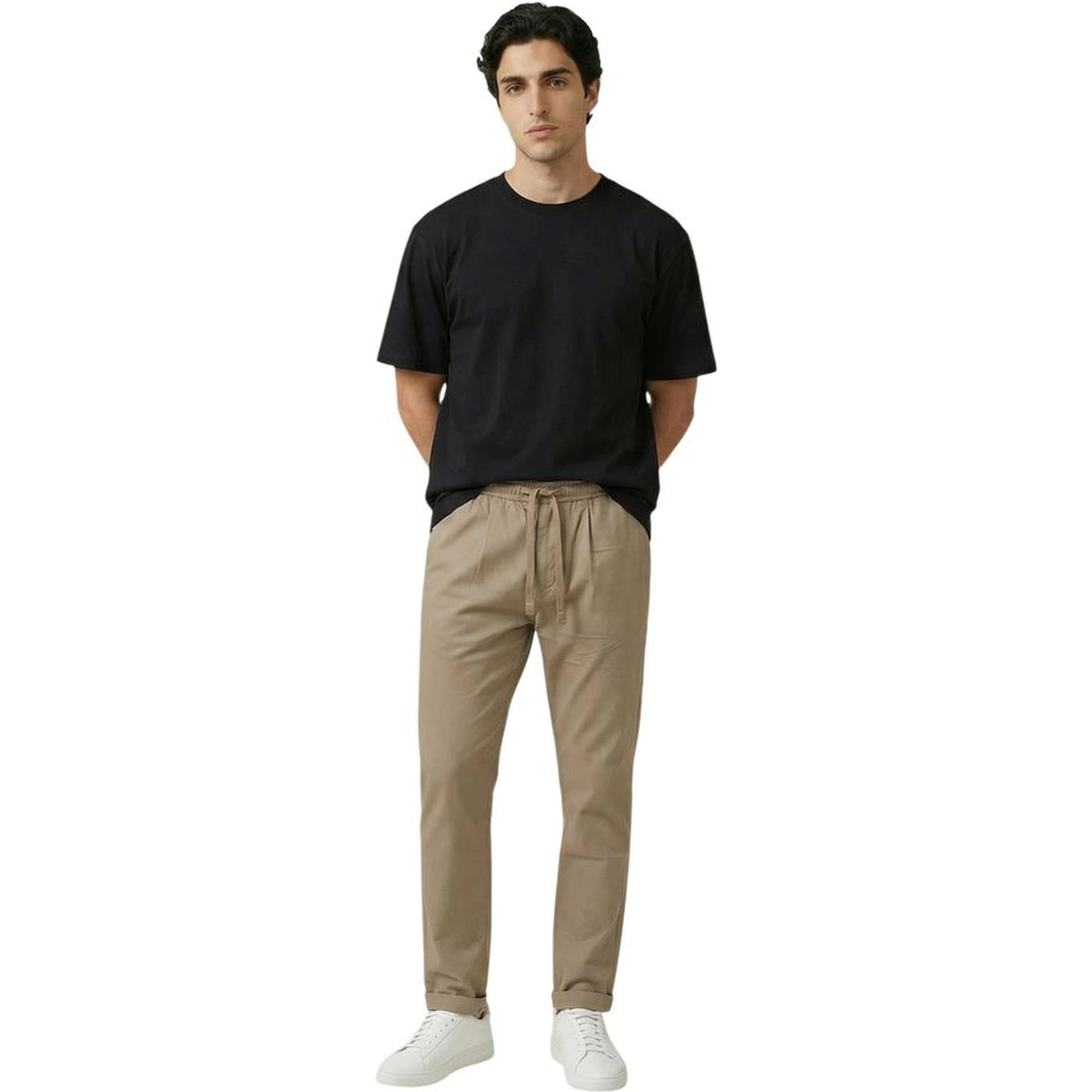 Black Cotton T-Shirt