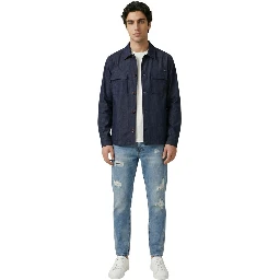 Blue Lyocell Jacket