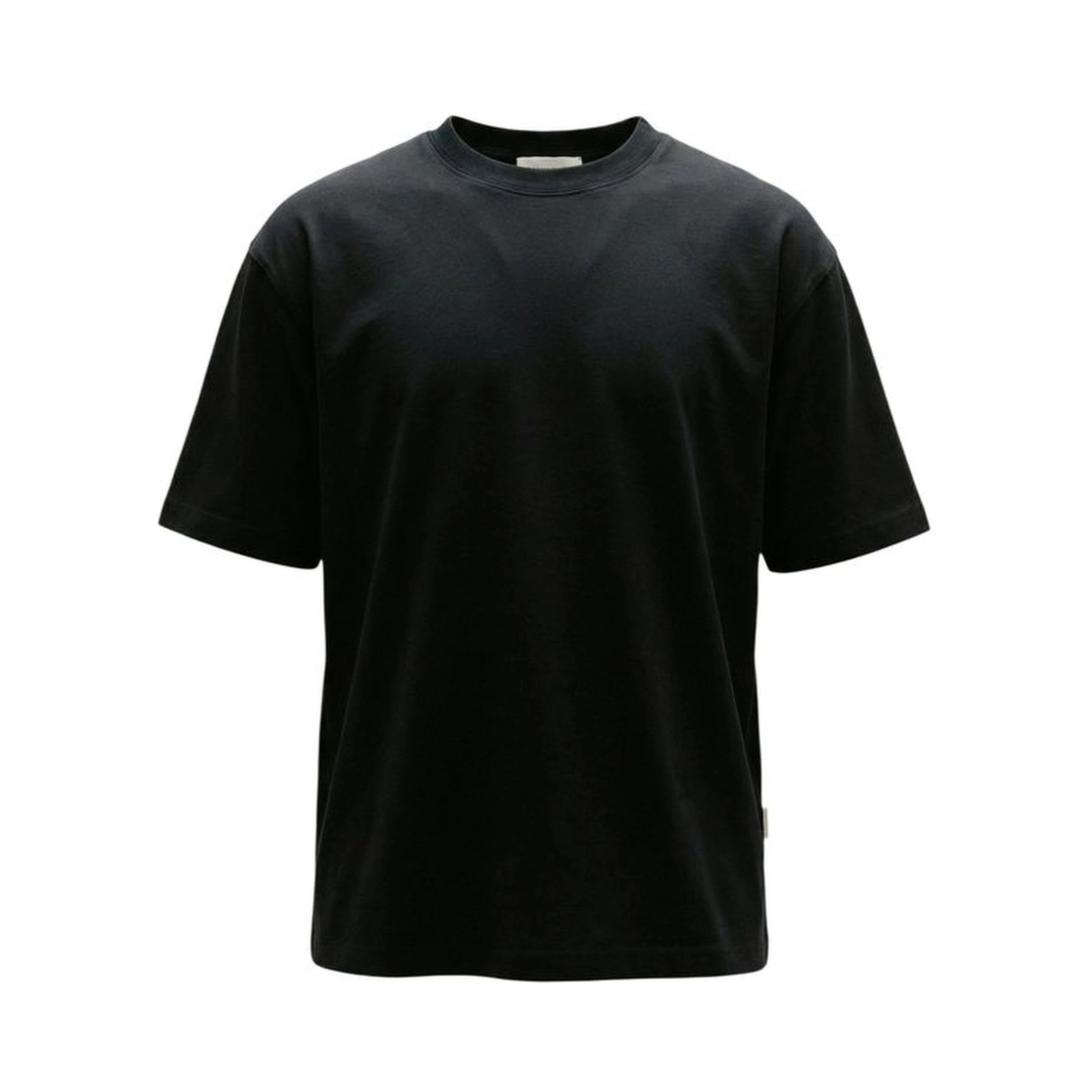 Black Cotton T-Shirt