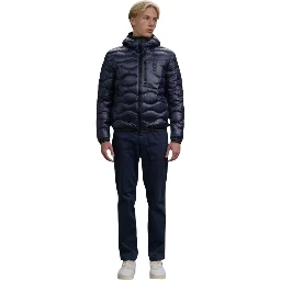 Blue Polyamide Shell Jacket