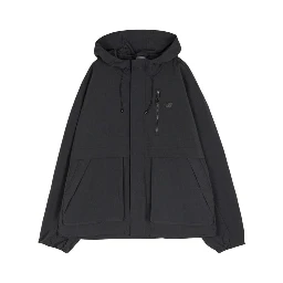 Black Nylon Shell Jacket