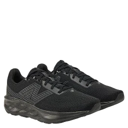 Black Synthetic Athletic Sneakers