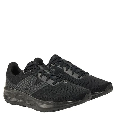 Black Synthetic Athletic Sneakers