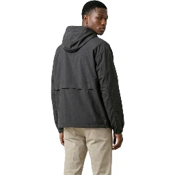 Black Nylon Shell Jacket