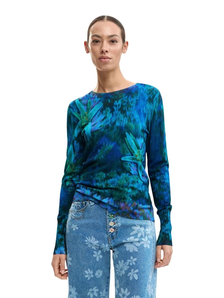 Green Viscose Sweatshirt