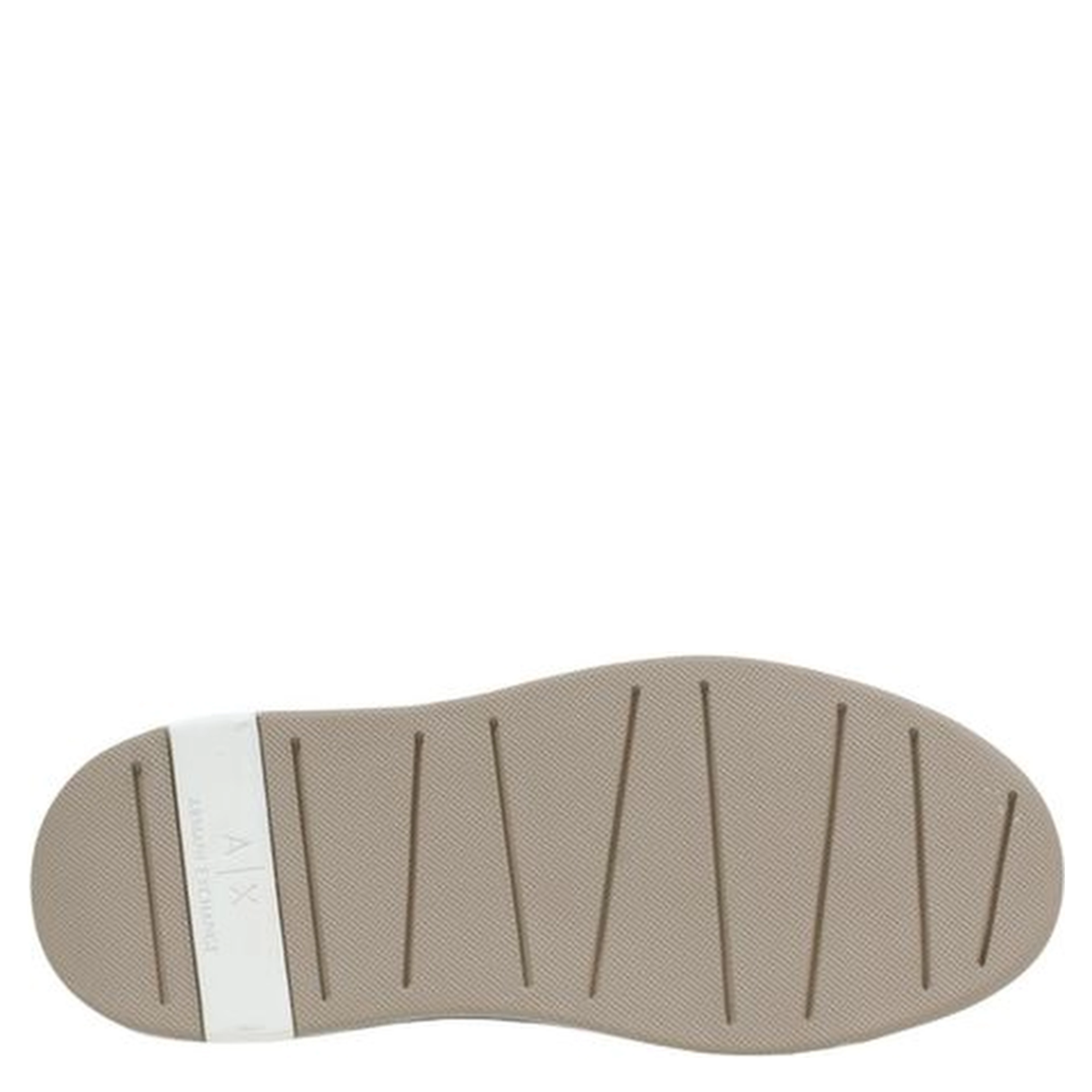 Cream Leather Low Top Sneakers