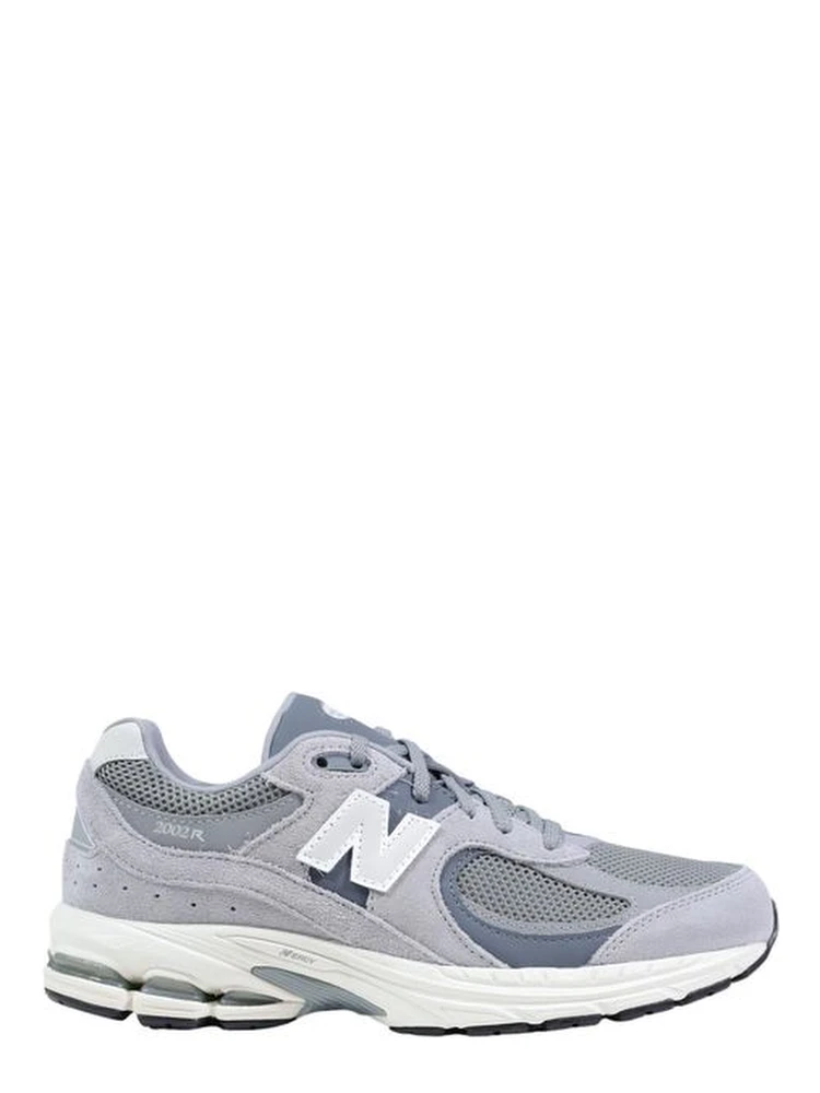 Gray Leather Athletic Sneakers