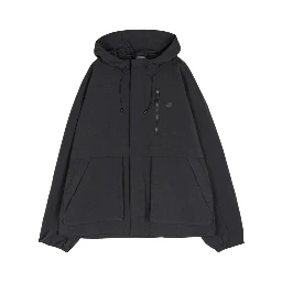 Black Nylon Shell Jacket