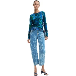 Green Viscose Sweatshirt