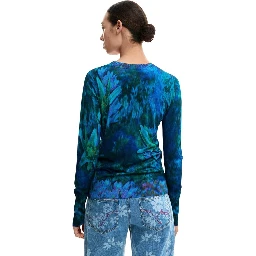 Green Viscose Sweatshirt