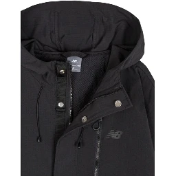 Black Nylon Shell Jacket