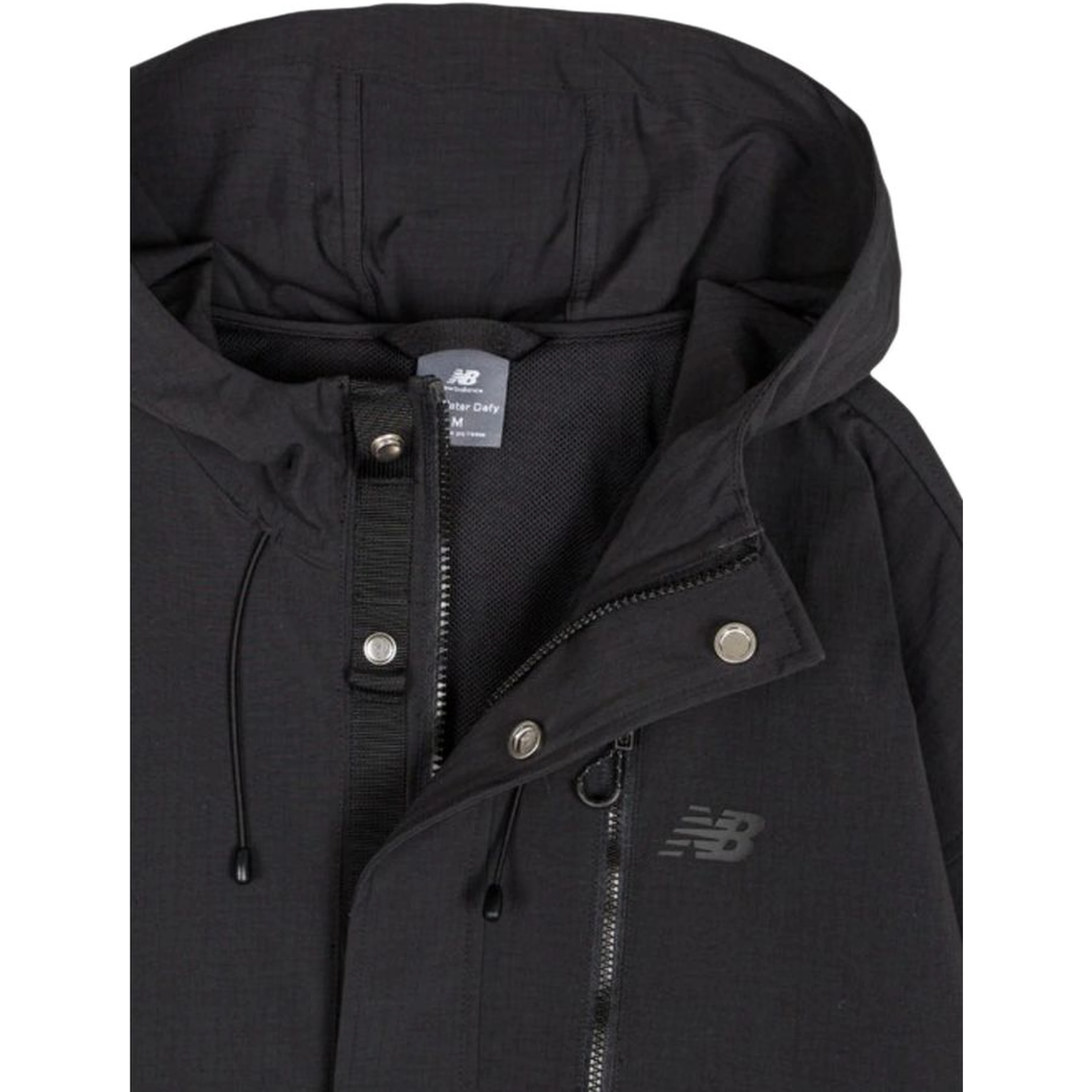 Black Nylon Shell Jacket
