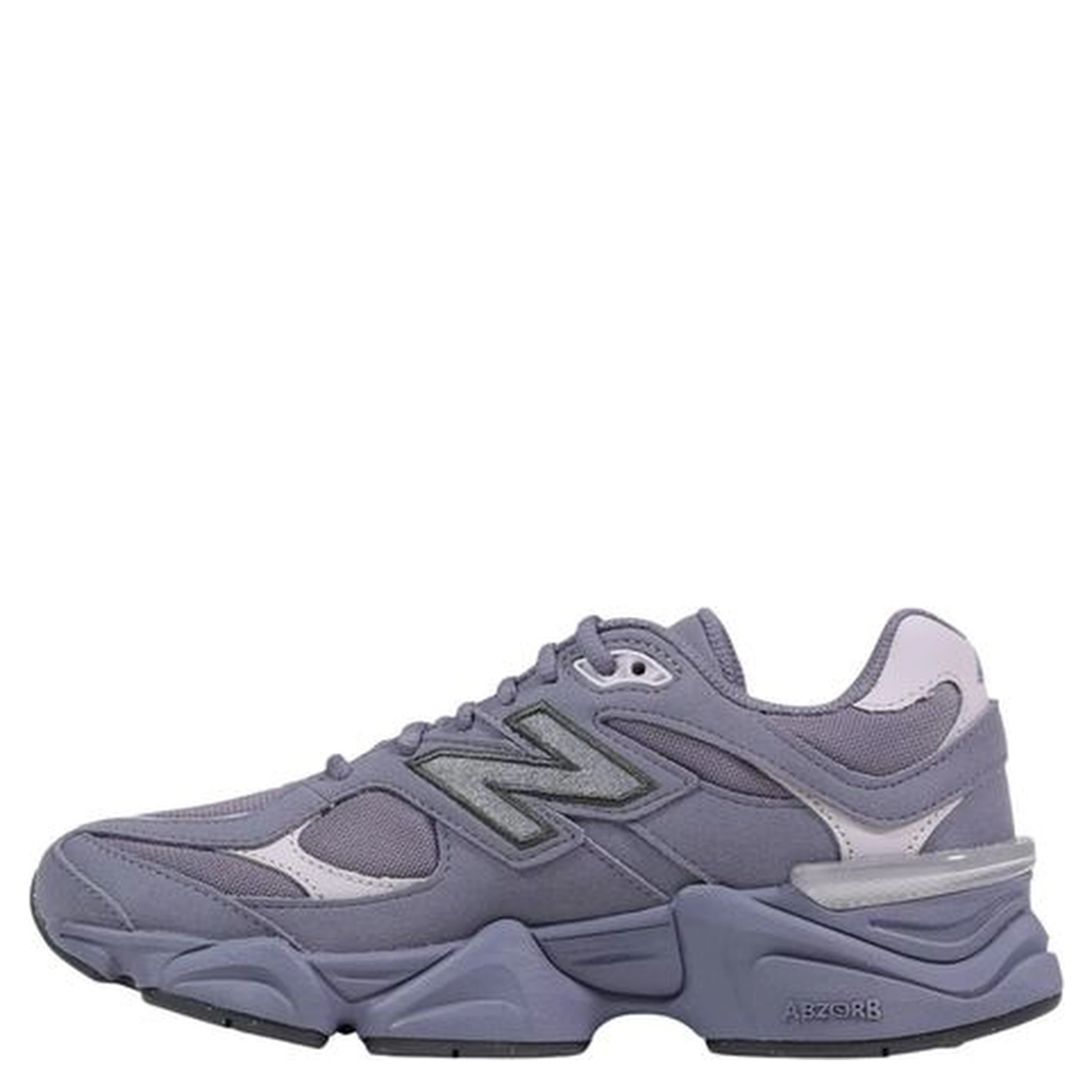 Gray Suede Leather Chunky Sneakers