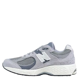 Gray Leather Athletic Sneakers
