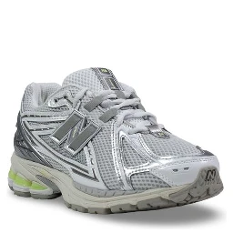 Gray Synthetic Athletic Sneakers
