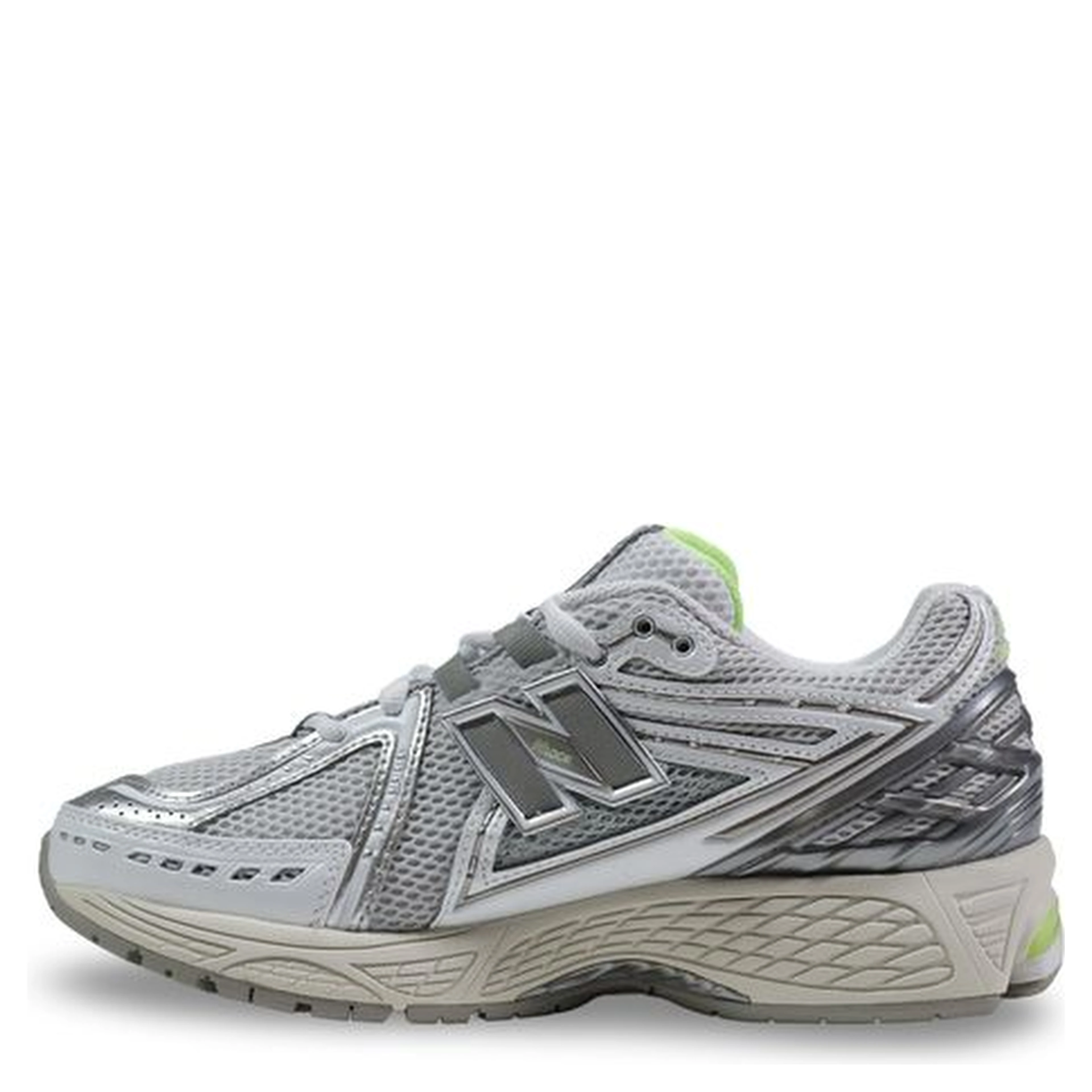 Gray Synthetic Athletic Sneakers