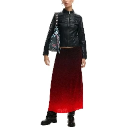 Black Polyethylene Leather Jacket