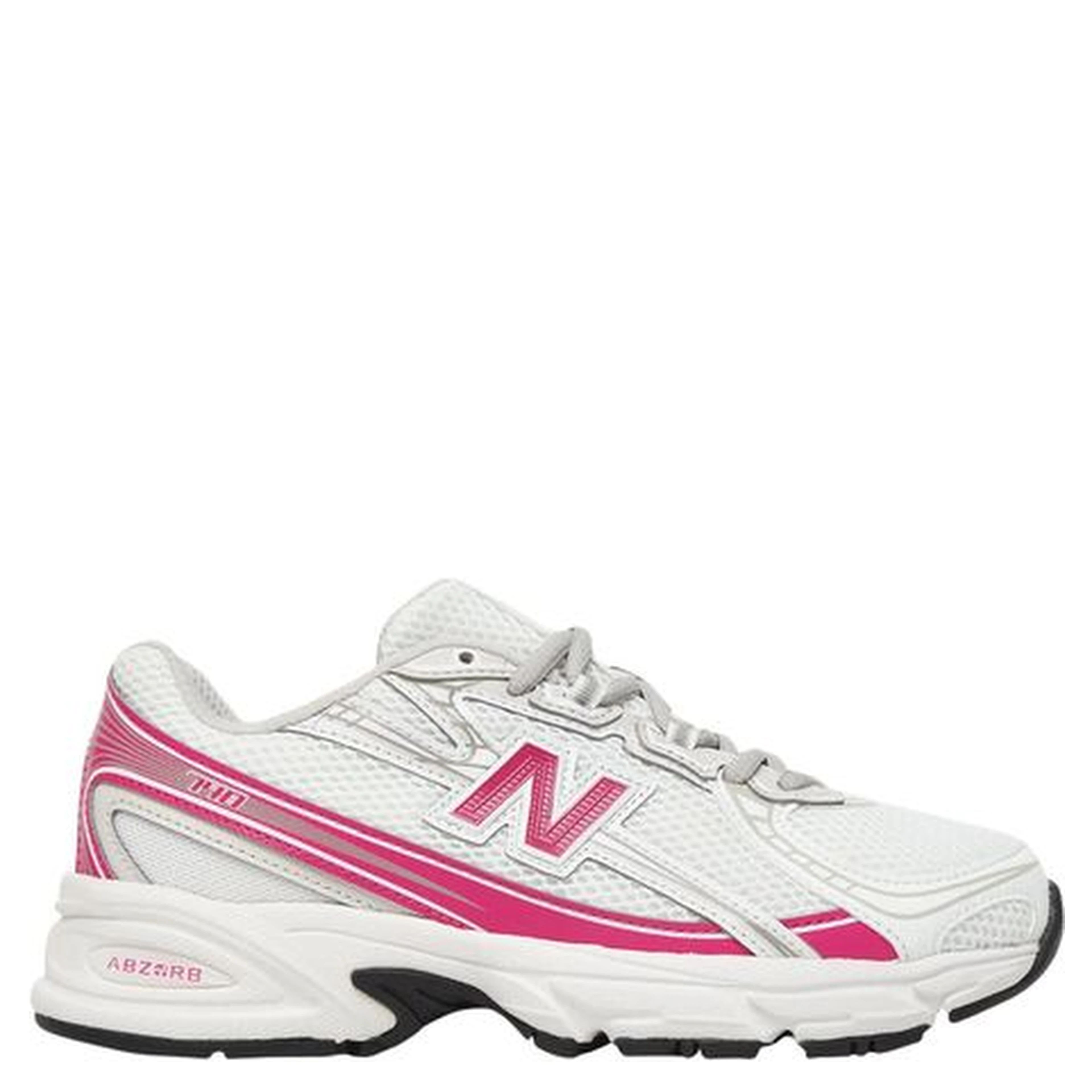 White Synthetic Athletic Sneakers