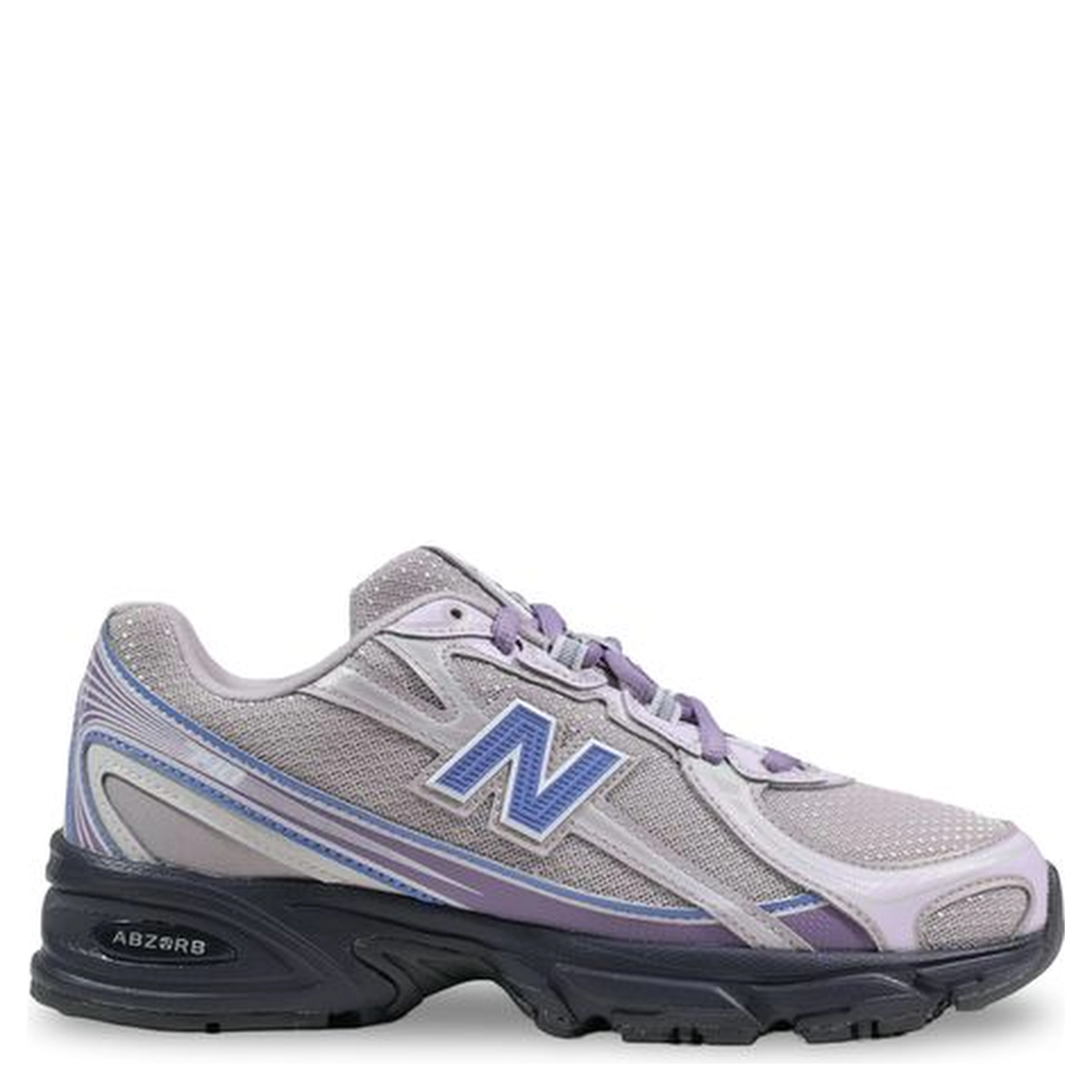 Purple Synthetic Athletic Sneakers