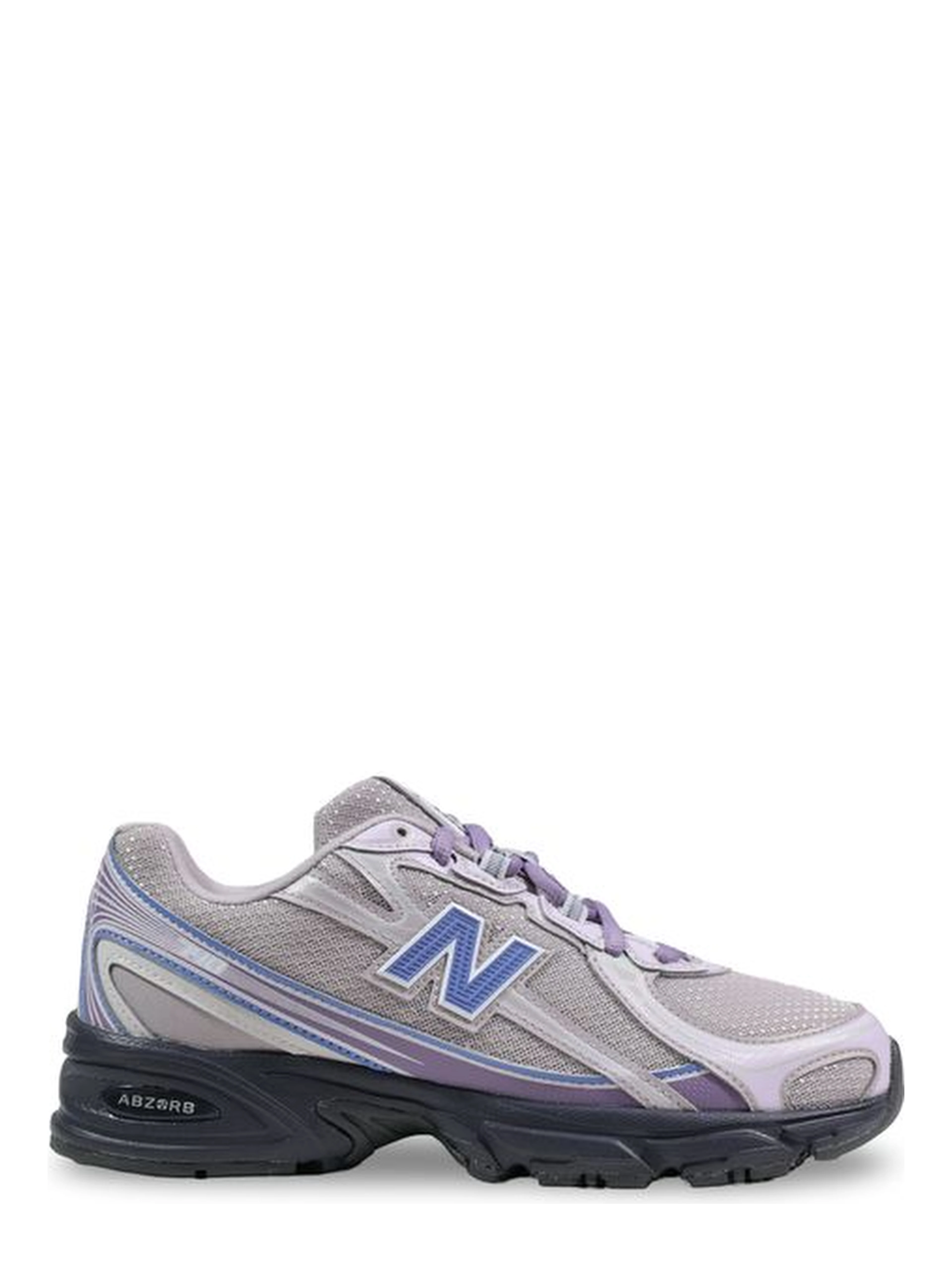 Purple Synthetic Athletic Sneakers