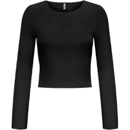 Black Viscose Sweatshirt