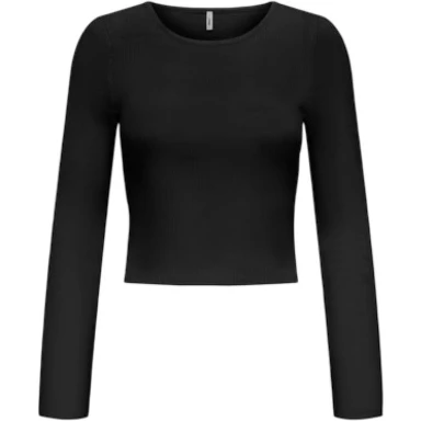 Black Viscose Sweatshirt