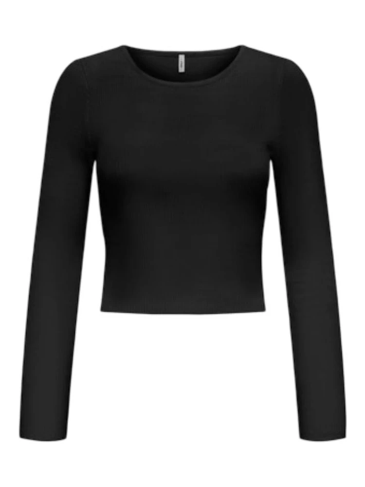 Black Viscose Sweatshirt