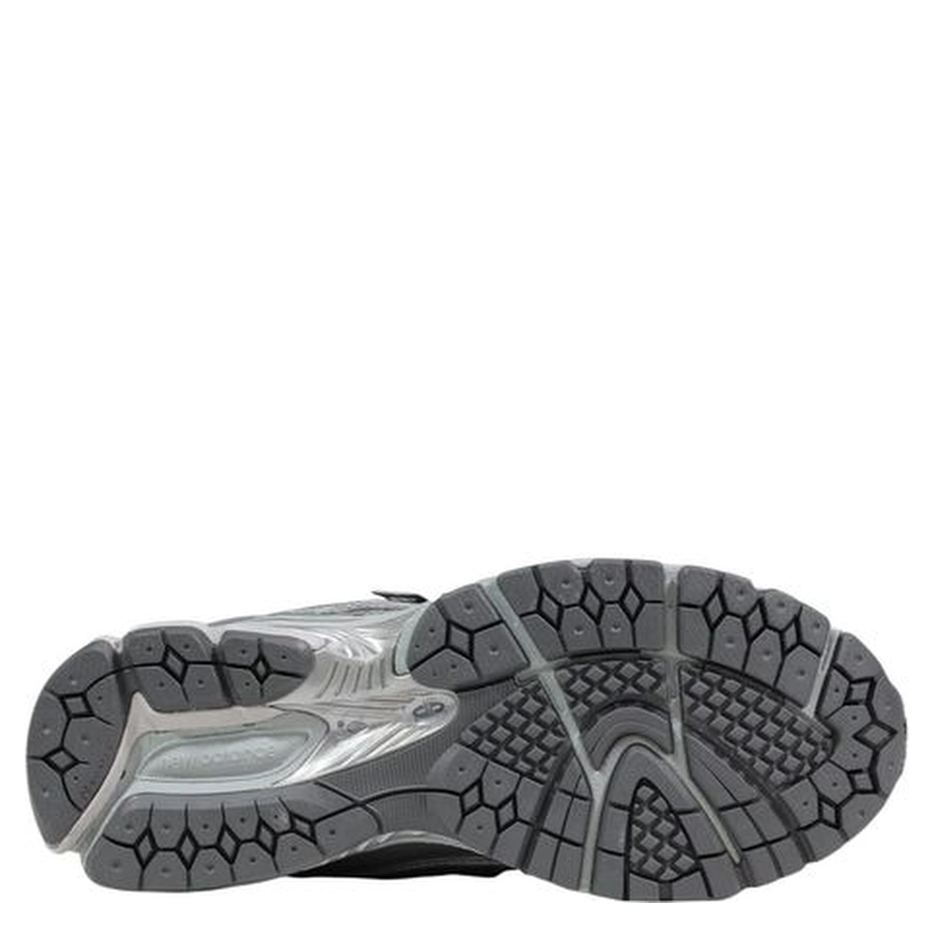 Silver Synthetic Athletic Sneakers