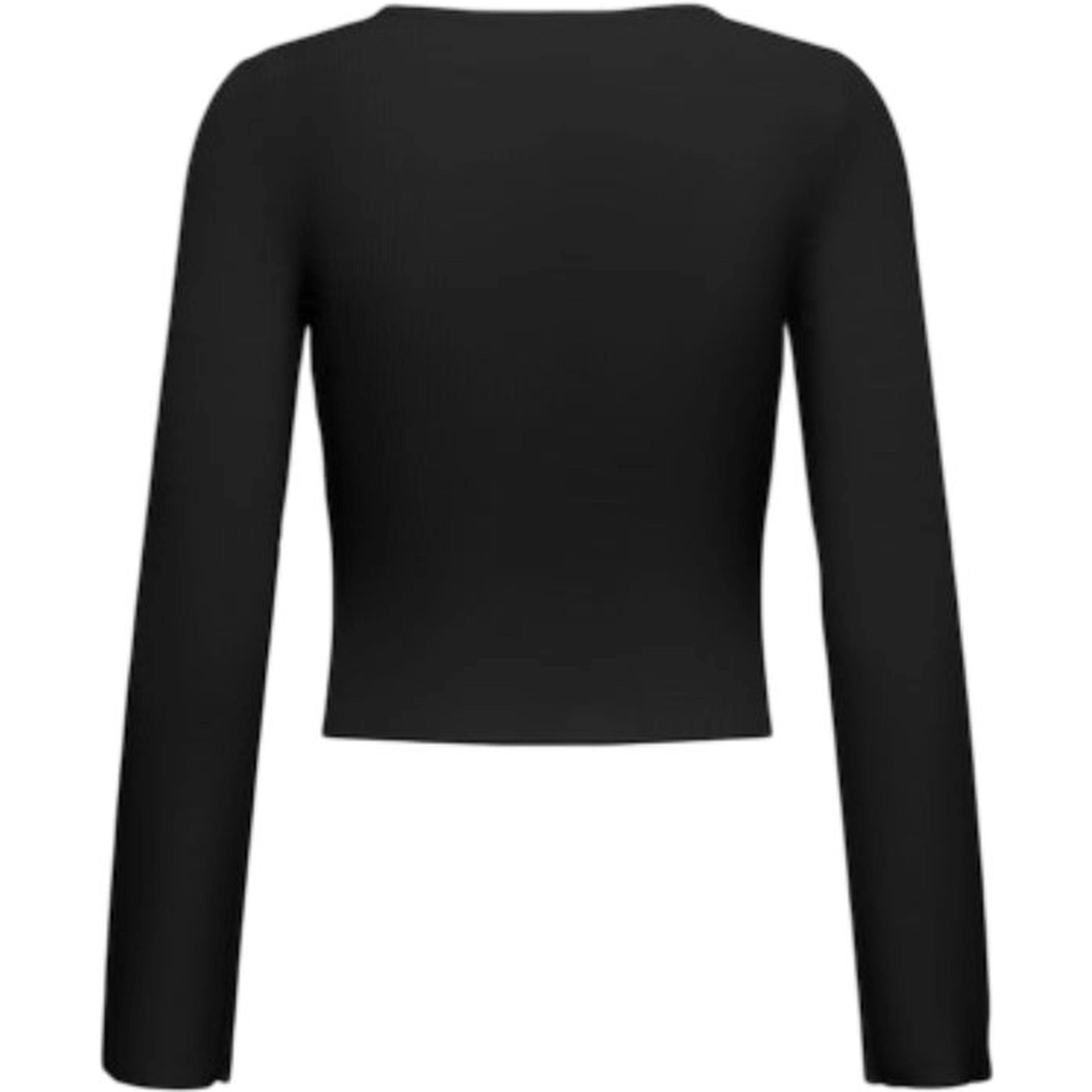 Black Viscose Sweatshirt