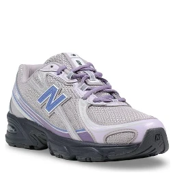 Purple Synthetic Athletic Sneakers