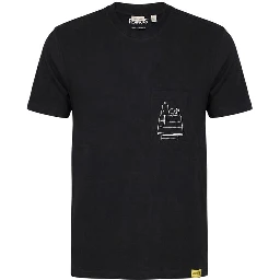 Black Cotton T-Shirt