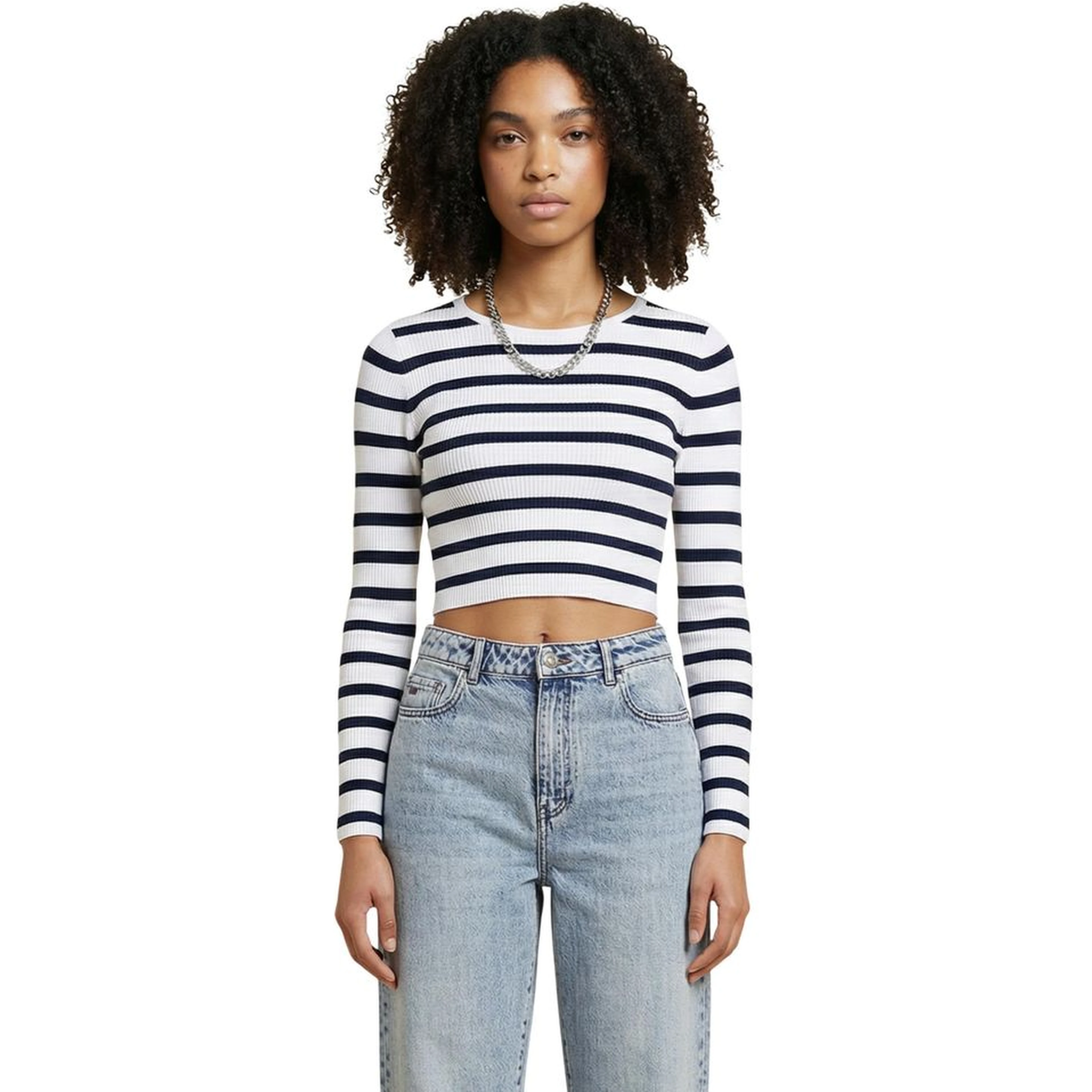 Blue Viscose Sweatshirt