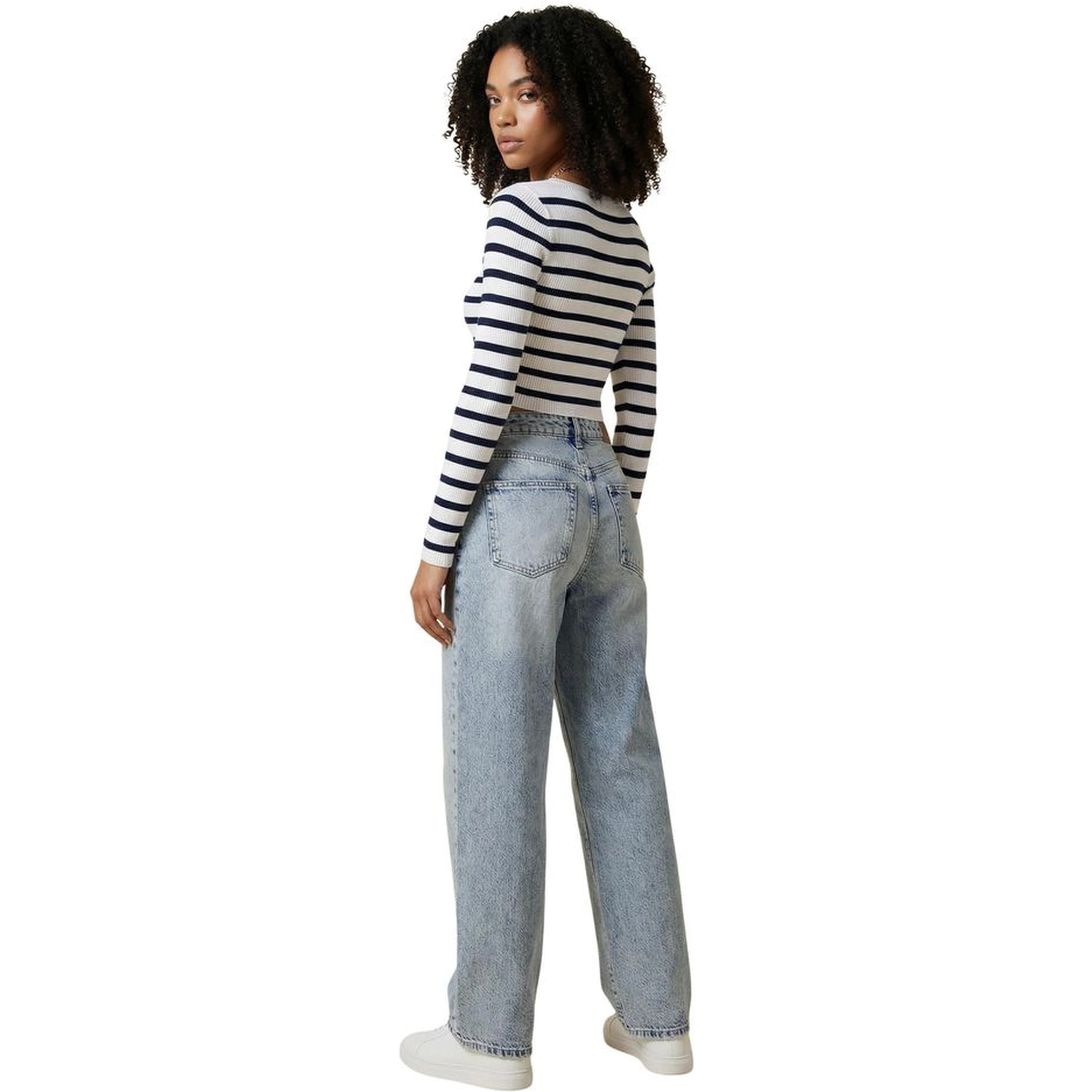 Blue Viscose Sweatshirt