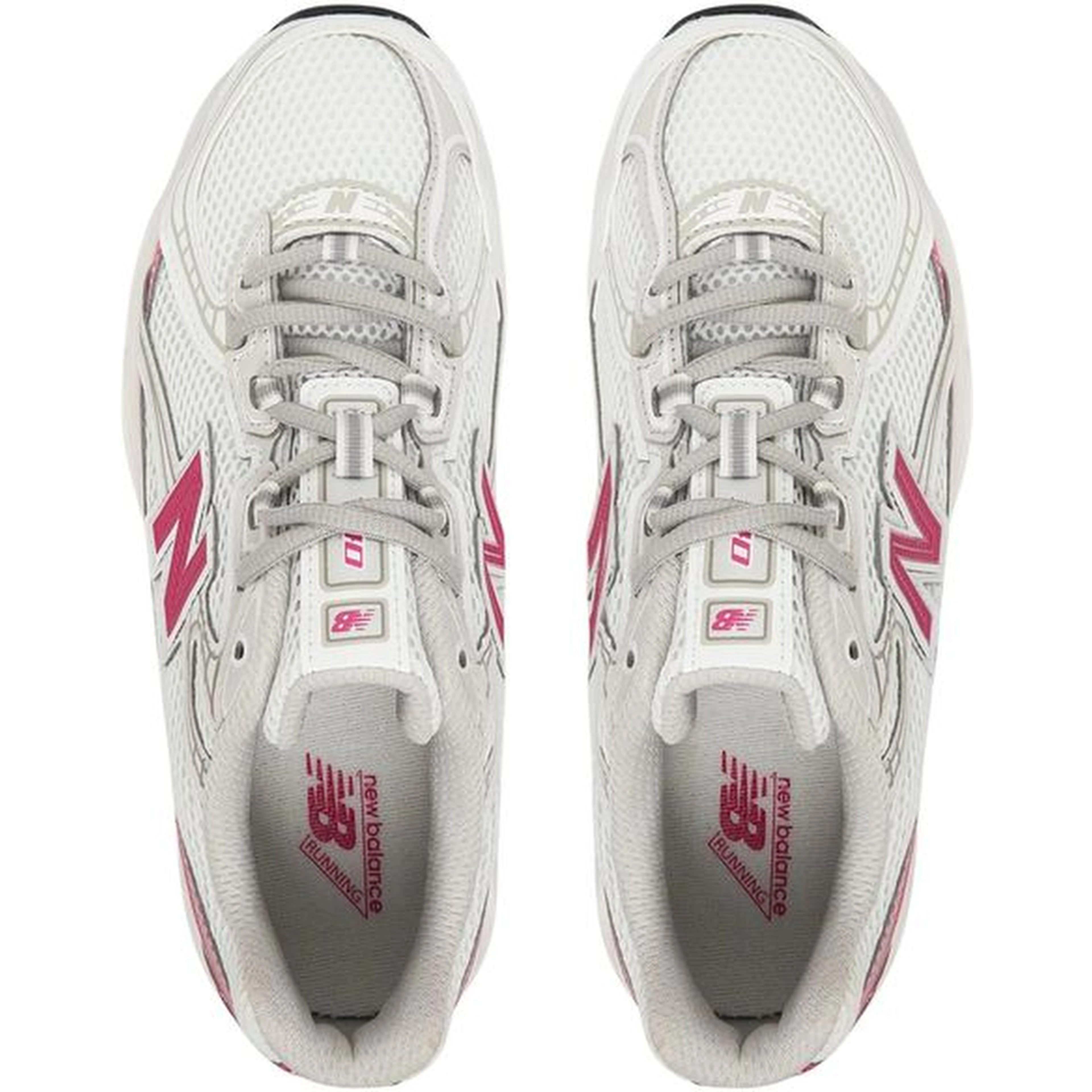White Synthetic Athletic Sneakers