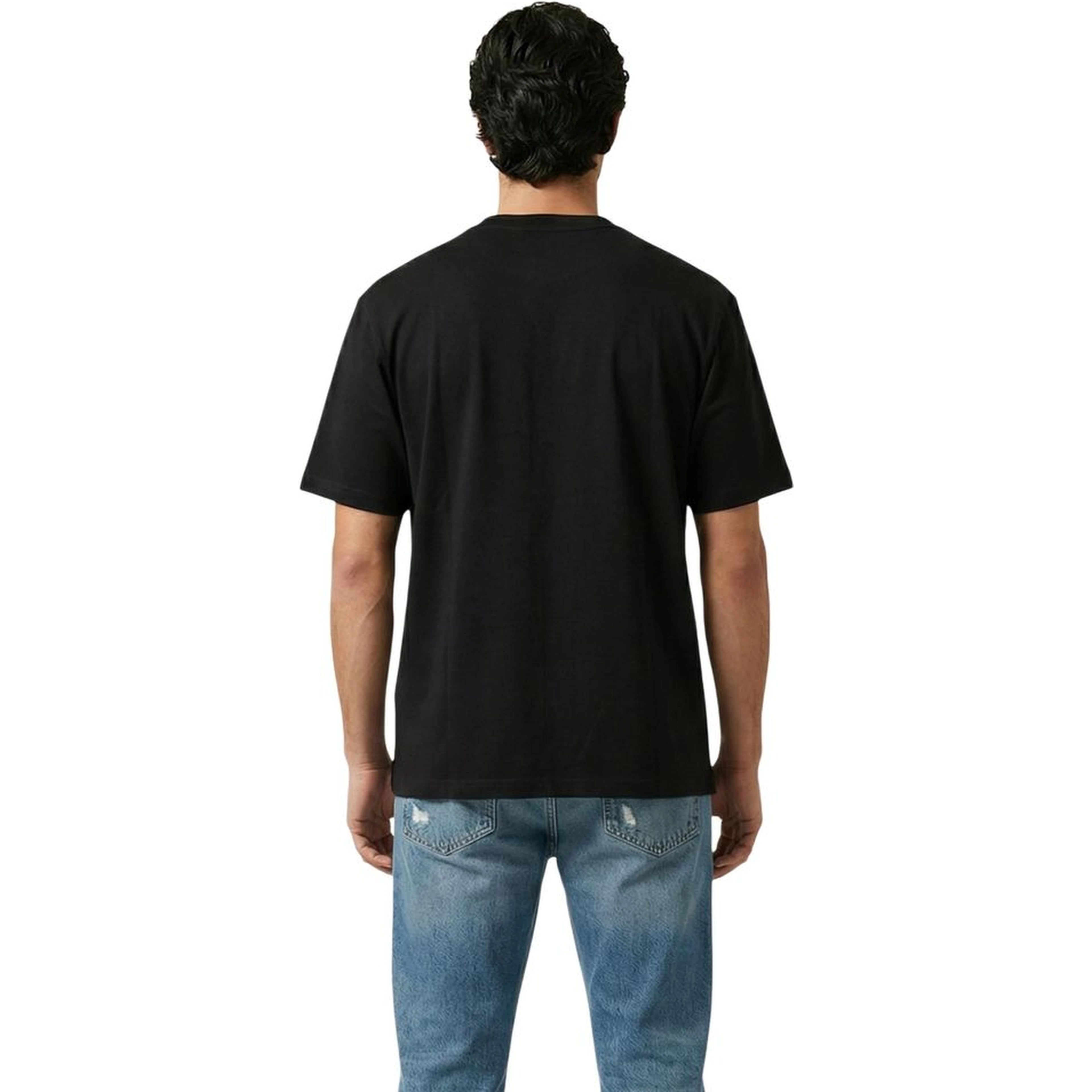 Black Cotton T-Shirt