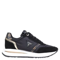 Bicolor Polyester Athletic Sneakers