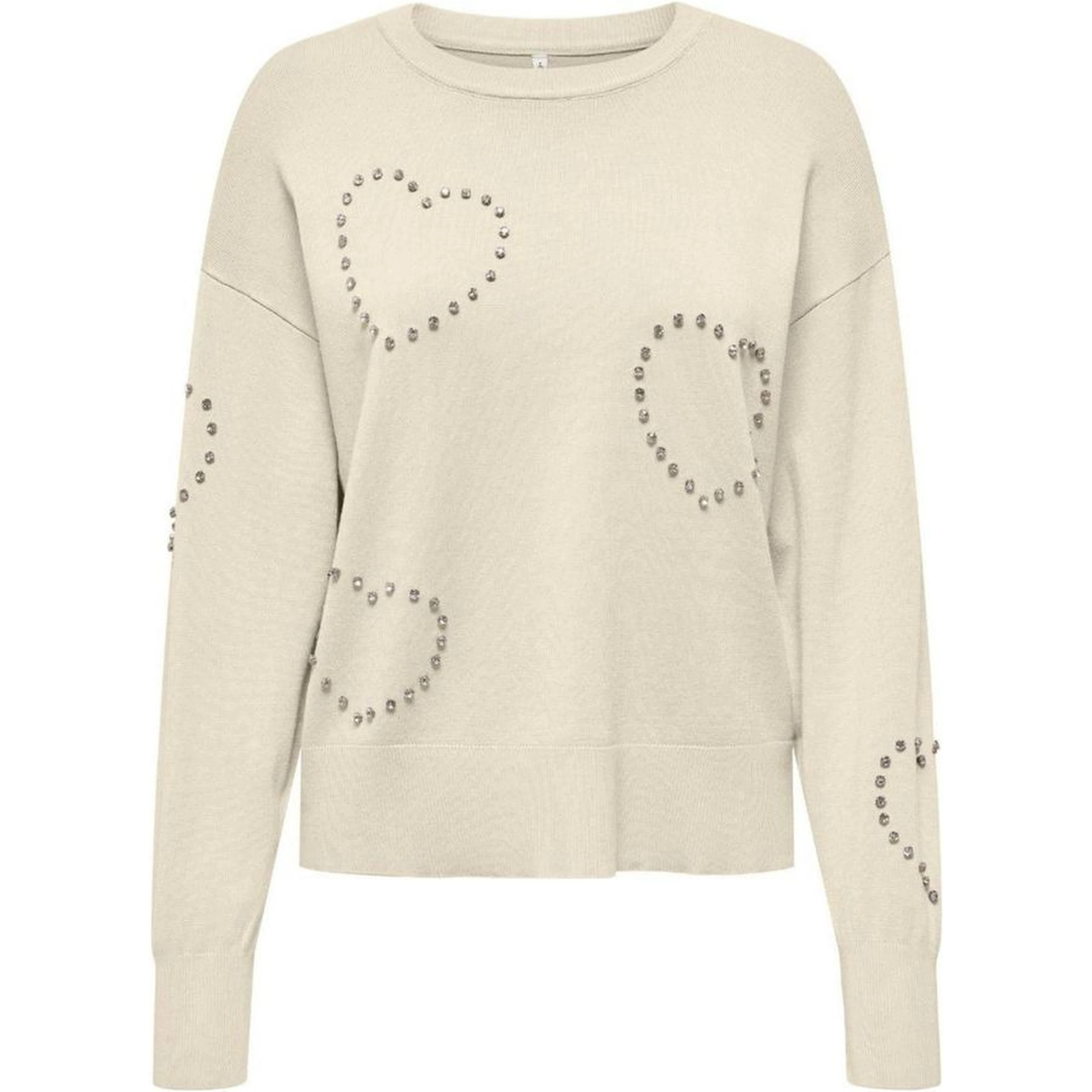 Cream Viscose Sweatshirt