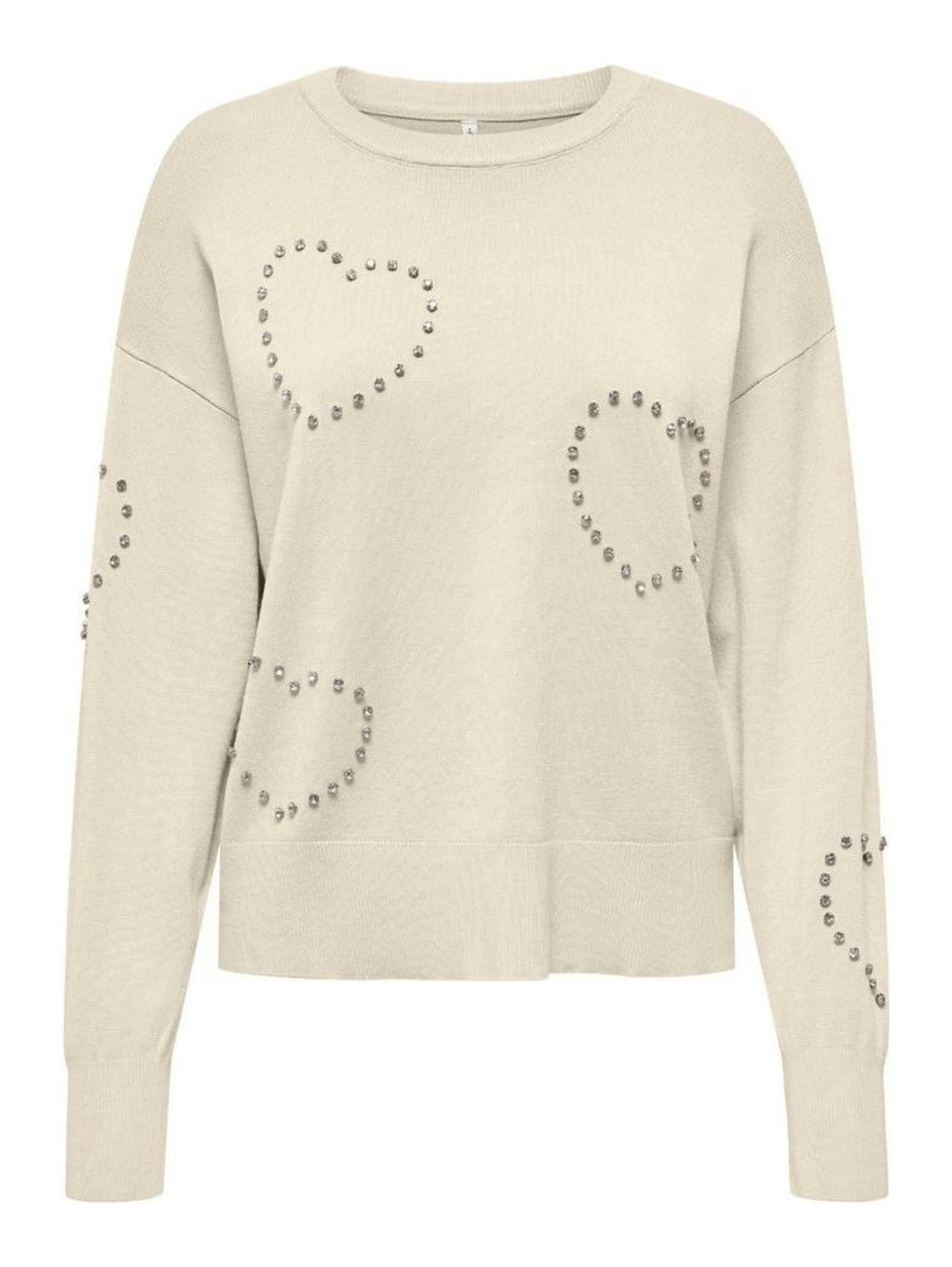 Cream Viscose Sweatshirt