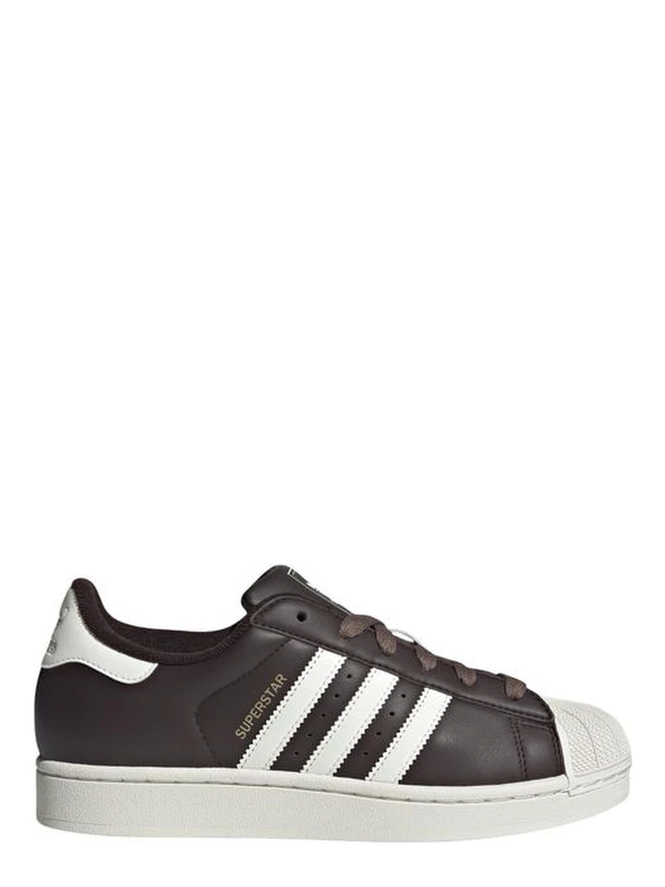 Brown Leather Low Top Sneakers