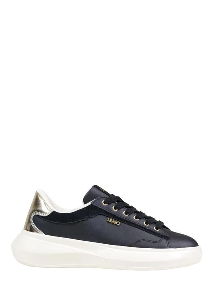Bicolor Polyethylene Low Top Sneakers