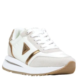 Beige Polyethylene Athletic Sneakers