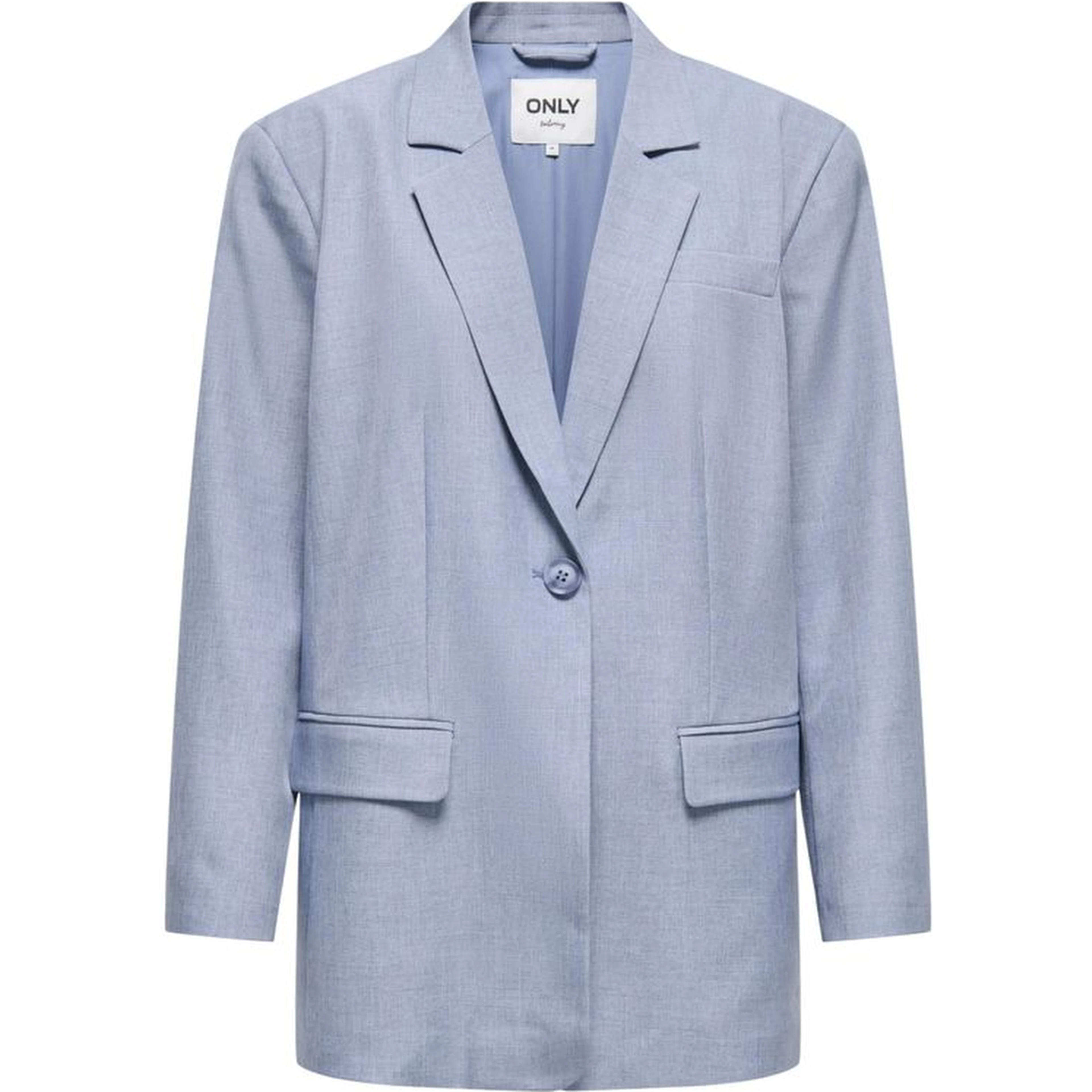 Blue Polyester Blazer