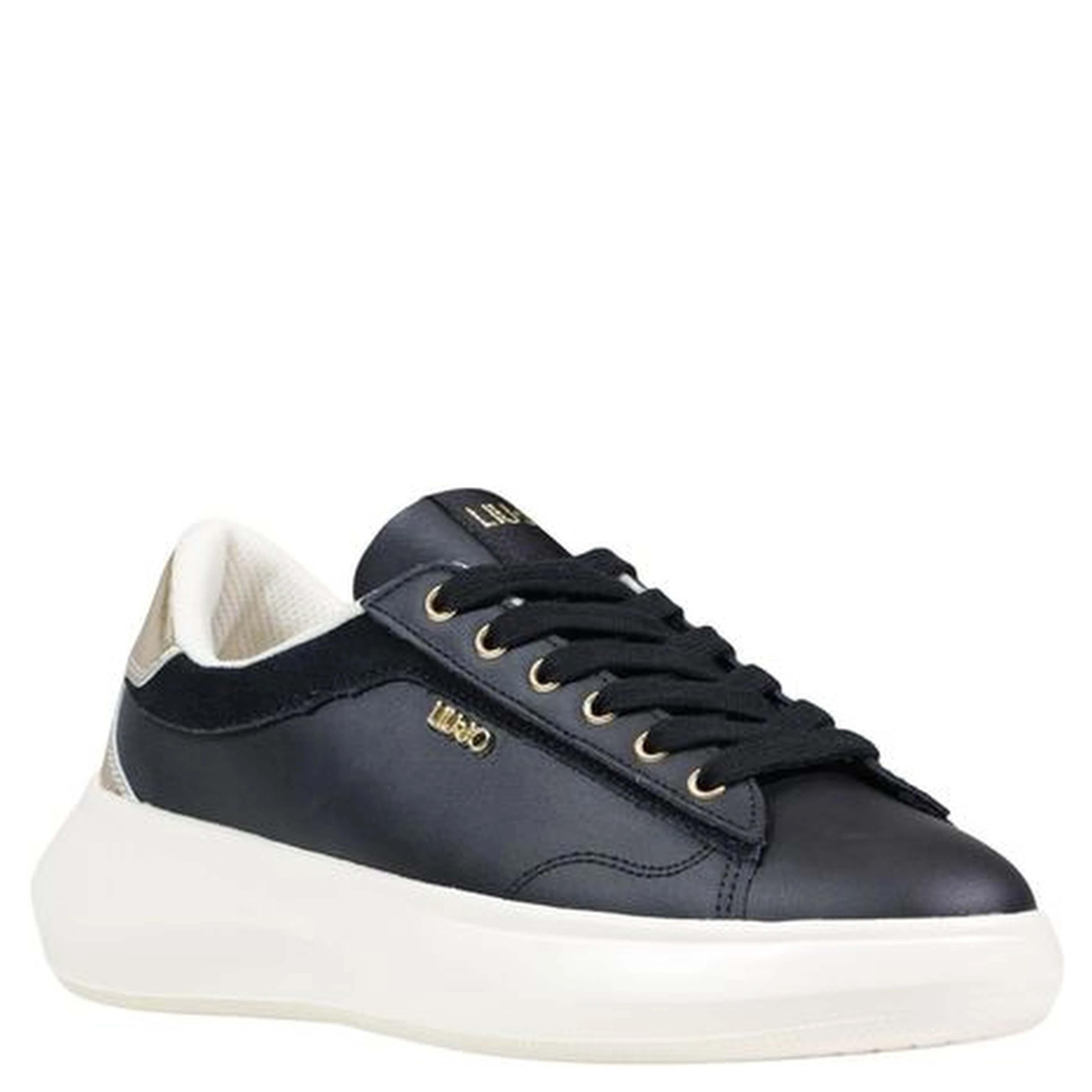 Bicolor Polyethylene Low Top Sneakers