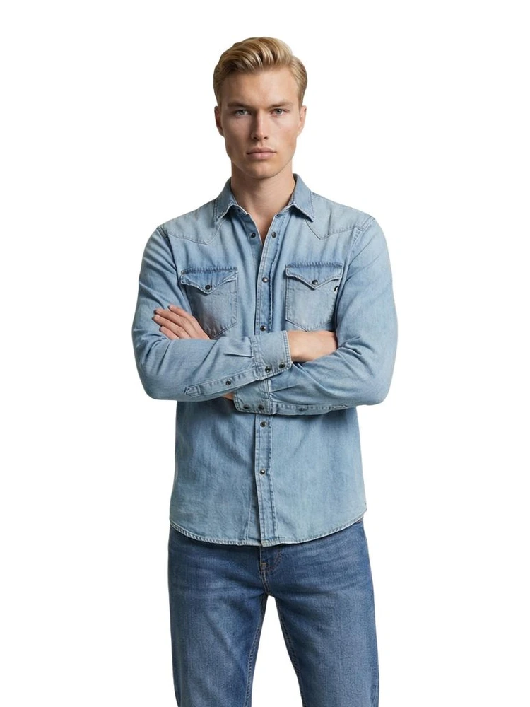 Light Blue Denim Shirt