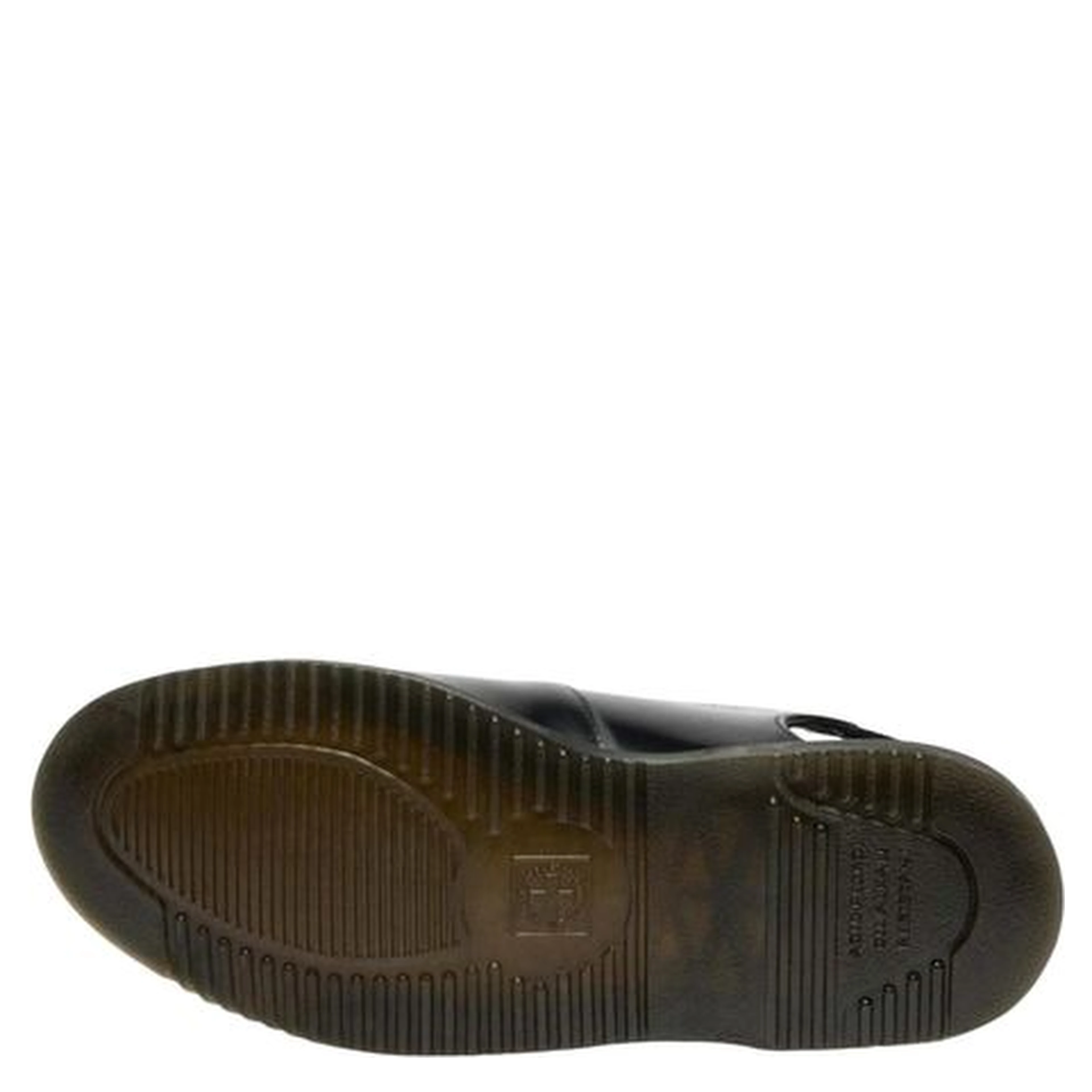 Black Leather Flat Sandals