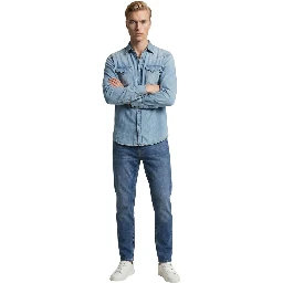 Light Blue Denim Shirt
