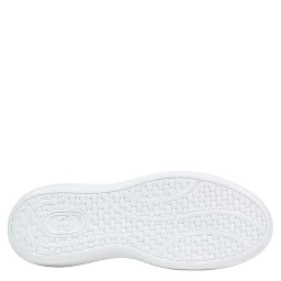 Black And White Polyethylene Low Top Sneakers