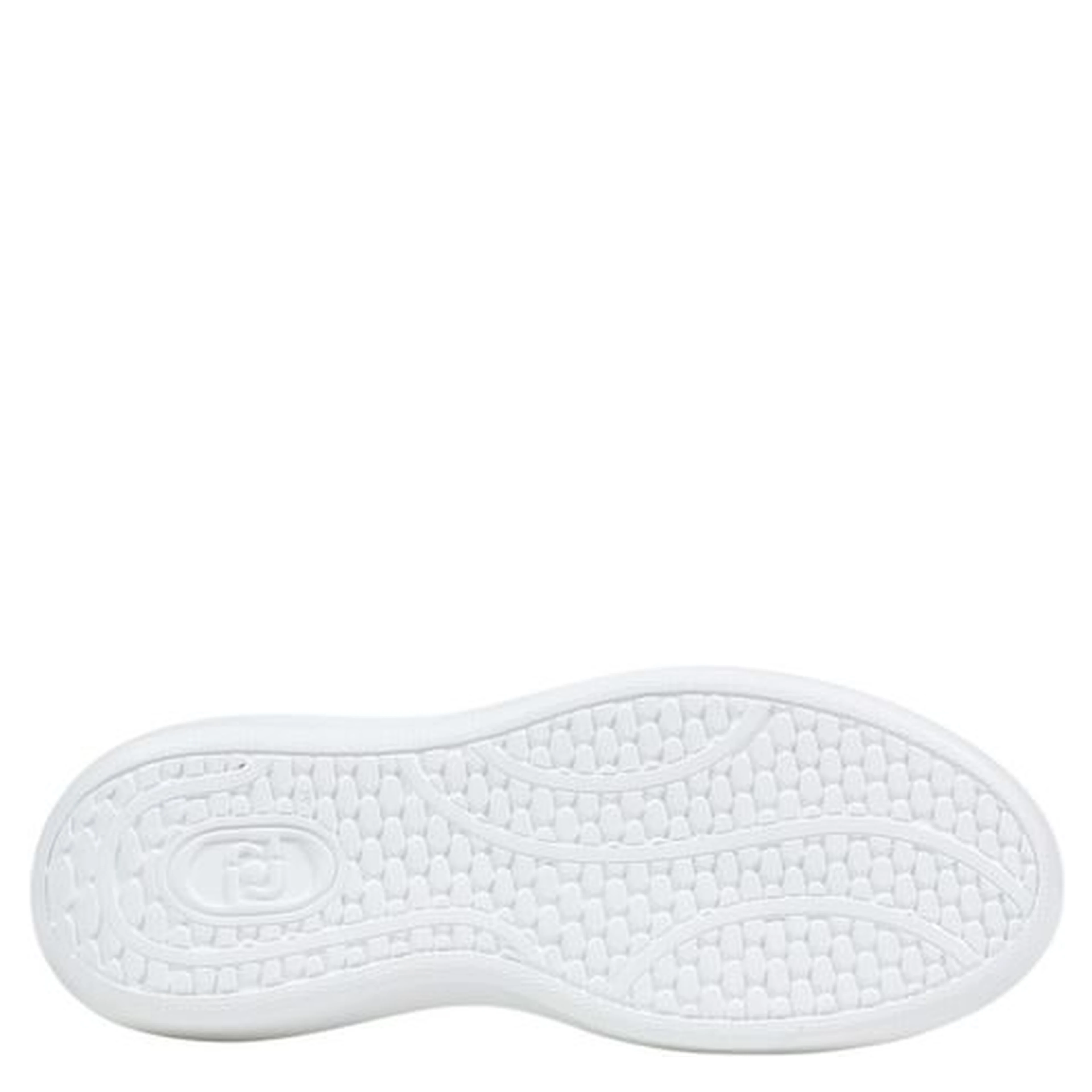 Black And White Polyethylene Low Top Sneakers